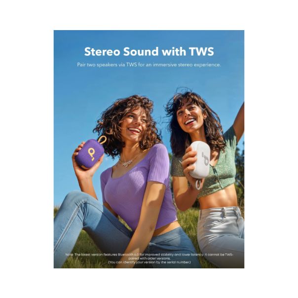 ANKER Bežični bluetooth zvučnik Soundcore Select 4 Go, ljubičasta - EP3125884