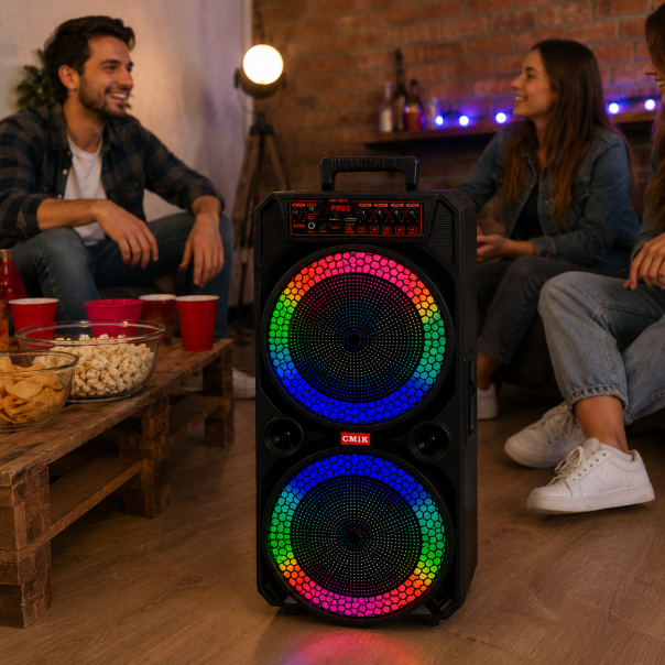 Bluetooth zvučnik za karaoke sa daljinskim i mikrofonom, MK-8813 - EP3305340