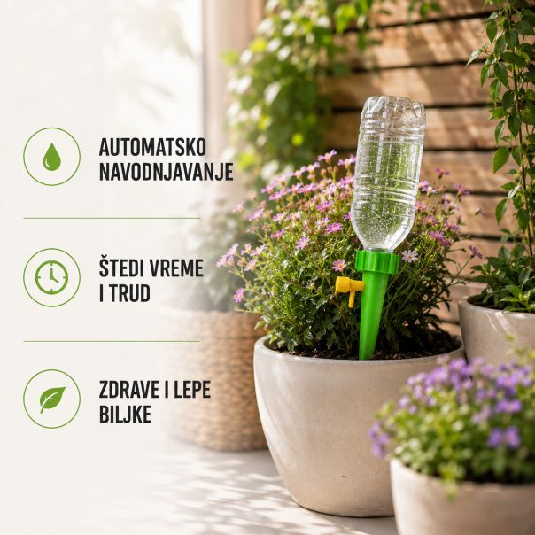 Set za navodnjavanje kap po kap, 6 nastavaka - EP3222611
