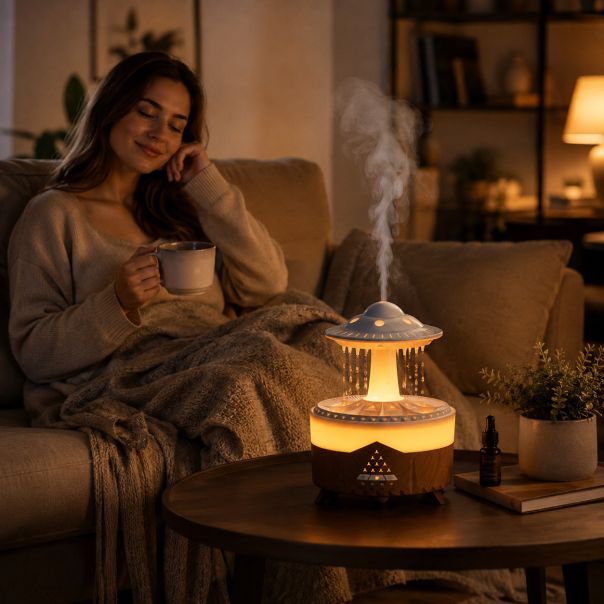 LED aroma difuzer sa 7 boja i daljinskim upravljačem - EP3222603