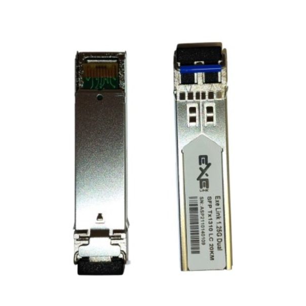 EXESHOP Exe Link Transceiver (optički modul), 1.25G Dual SFP Tx1310nm LC 20km SM - AO012