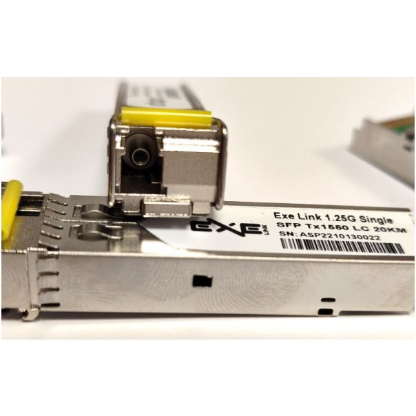 EXESHOP Exe Link Transceiver (optički modul), 1.25G BIDI SFP Tx1550nm/Rx1310nm LC 20km SM - AO017