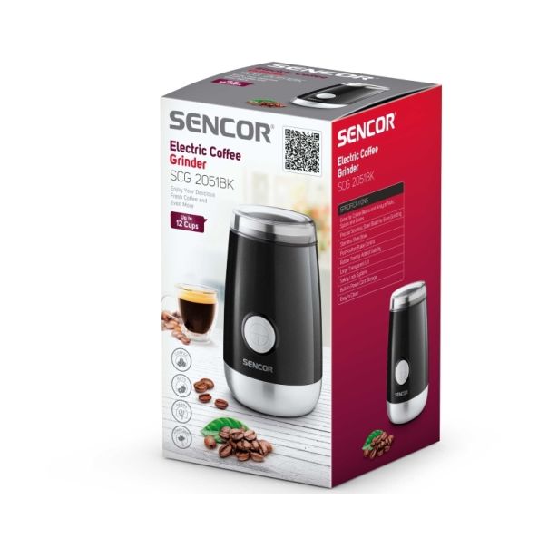 SENCOR Mlin za kafu SCG 2051BK - APA01266