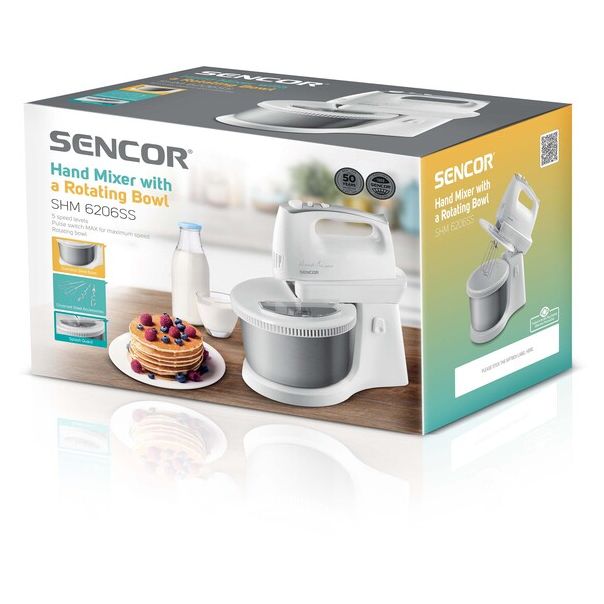 SENCOR Mikser sa posudom SHM 6206S, bela - APA01544