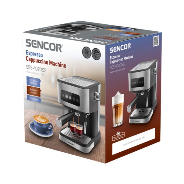 SENCOR Aparat za espresso SES 4020SS - APA02248
