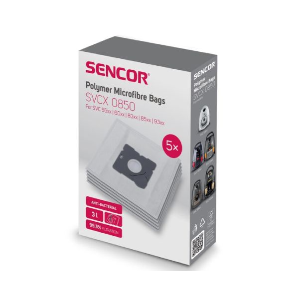 SENCOR Kese za usisivač SVCX 0850 55/60/83/85/93 (5pcs) - APA02327