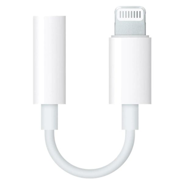 APPLE Stereo adapter 3,5mm/Lightning, bela - 55013