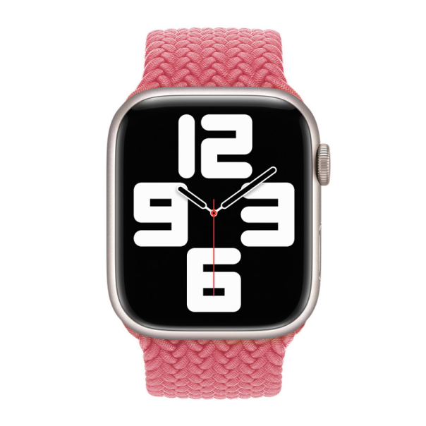 Narukvica za Apple Watch Braided Solo Loop pink L 38/ 40/ 41 mm - 610560