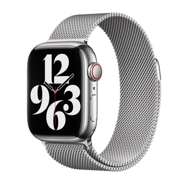Narukvica za Apple Watch Milanese Loop silver 42/ 44/ 45/ 49 mm - 602569