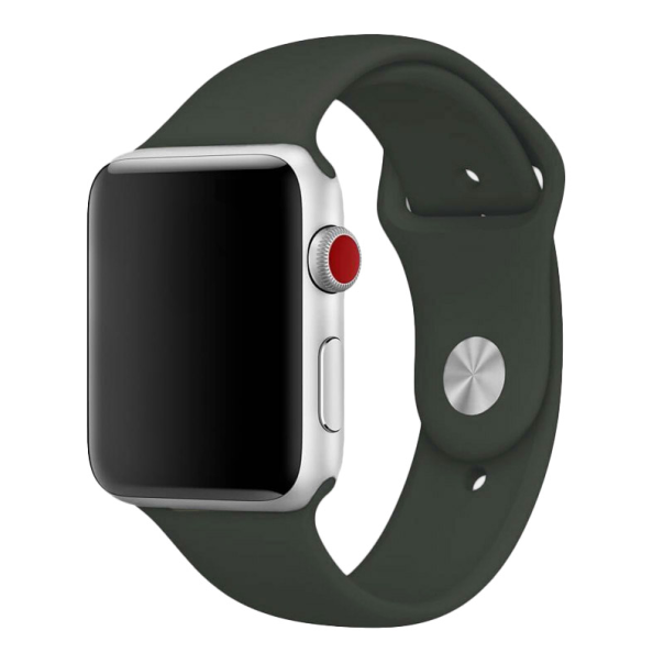 Narukvica za Apple Watch Silicone Strap dark green S/ M 38/ 40/ 41 mm - 057925