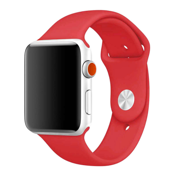 Narukvica za Apple Watch Silicone Strap red S/ M 42/ 44/ 45 mm - 046673