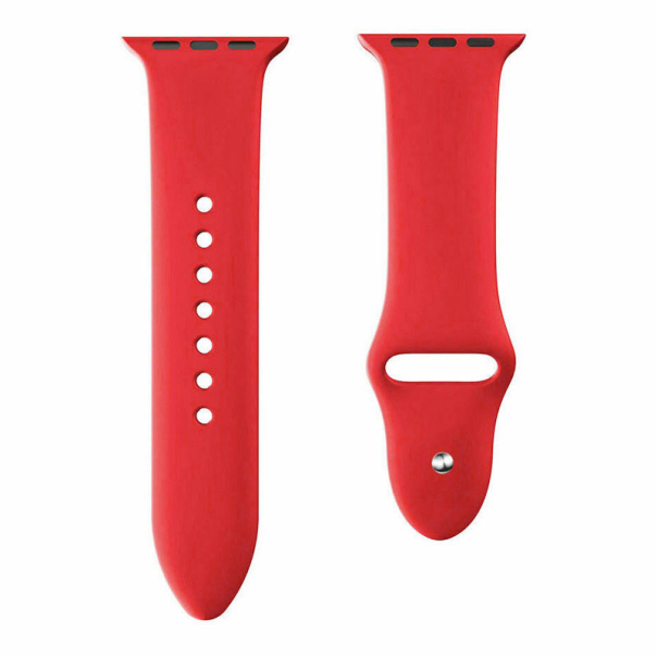 Narukvica za Apple Watch Silicone Strap red S/ M 42/ 44/ 45 mm - 046673