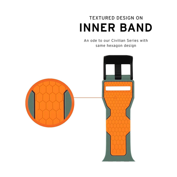 Narukvica za Apple Watch Silicone Strap UAG Civilian 38/ 40/ 41 mm zelena - 602414