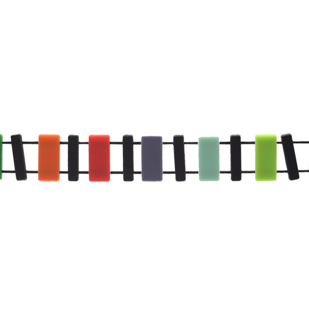 Narukvica za Apple Watch Silicone Stretch Strap multicolor tip2 L 42/ 44/ 45 mm - 057454
