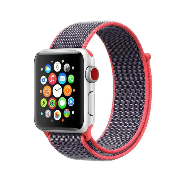 Narukvica za Apple Watch Sport Loop electric pink 38/ 40/ 41 mm - 051453