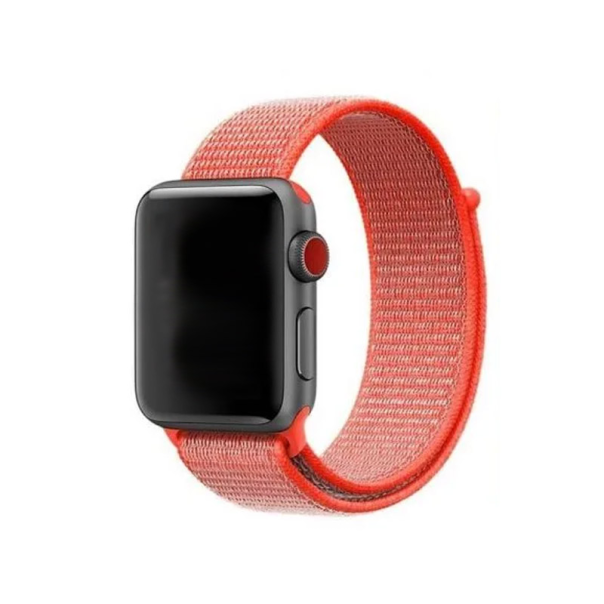 Narukvica za Apple Watch Sport Loop neon orange 42/ 44/ 45 mm - 055898