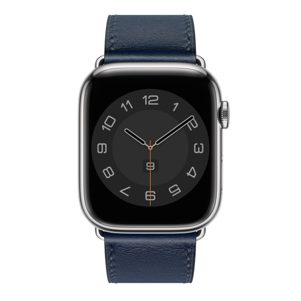 Narukvica za Apple Watch Swift Leather dark blue 42/ 44/ 45/ 49 mm - 602577