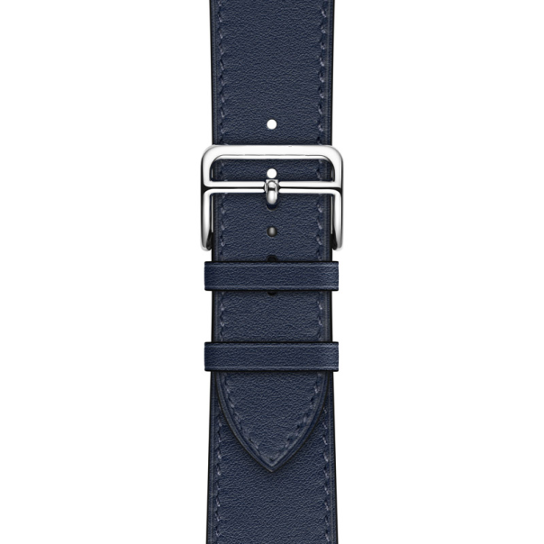 Narukvica za Apple Watch Swift Leather dark blue 42/ 44/ 45/ 49 mm - 602577
