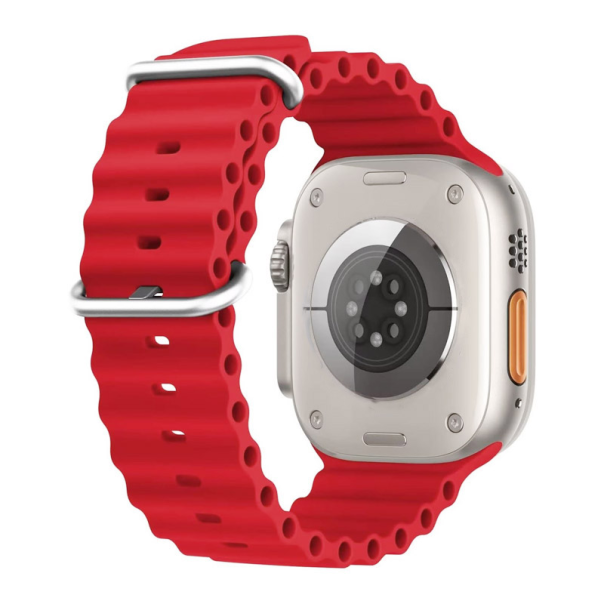 Narukvica za Apple Watch Ultra Ocean Band red 49/ 45/ 44/ 42 mm - 059287