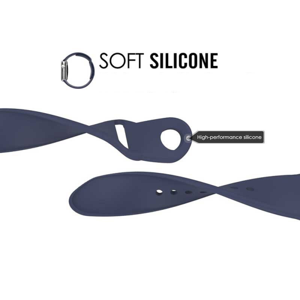 Narukvica za Apple Watch Ultra Silicone Strap olive green M/ L 49/ 45/ 44 mm. - 057841