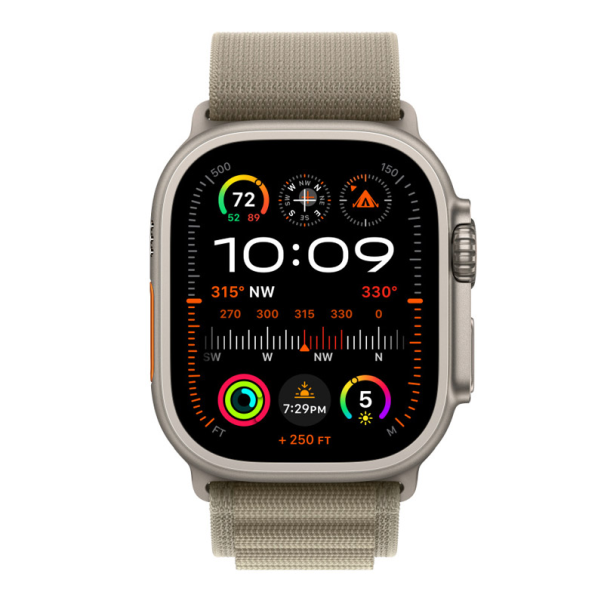 Narukvica za Apple Watch Ultra Strap Alpine Loop 42/ 44/ 45/ 49 mm L olive - 605157