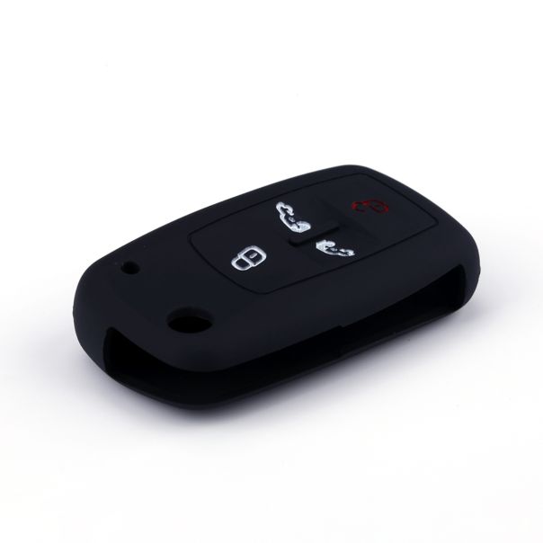 888 CAR ACCESSORIES Silikonska navlaka za ključeve crna Volkswagen - APT1001.09.B