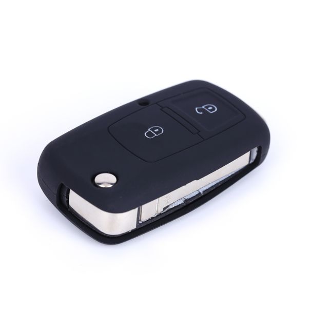 888 CAR ACCESSORIES Silikonska navlaka za ključeve crna Volkswagen - APT1001.04.B