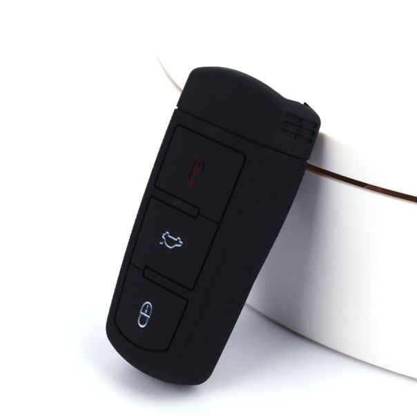 888 CAR ACCESSORIES Silikonska navlaka za ključeve crna Volkswagen - APT1001.05.B