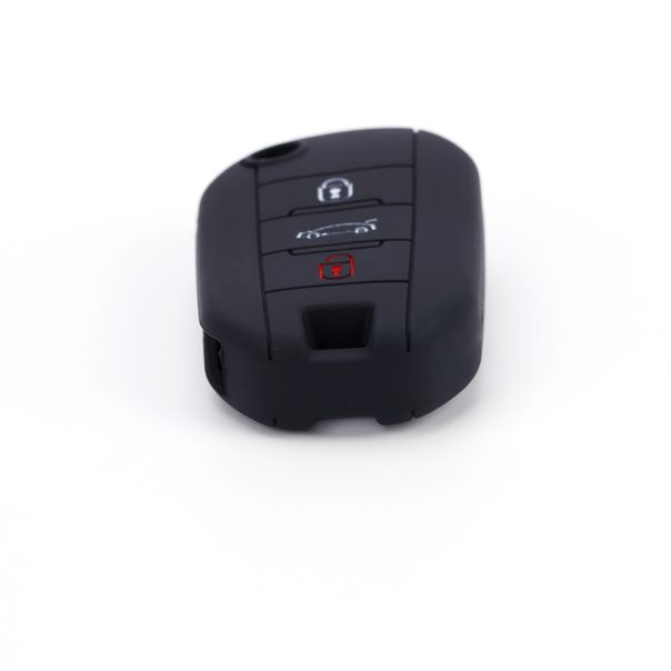 888 CAR ACCESSORIES Silikonska navlaka za ključeve crna Peugeot - APT1002.04.B