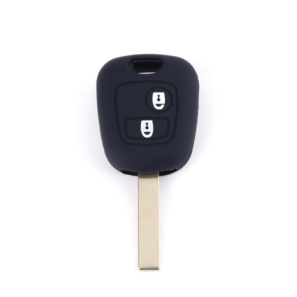 888 CAR ACCESSORIES Silikonska navlaka za ključeve crna Peugeot - APT1002.03.B