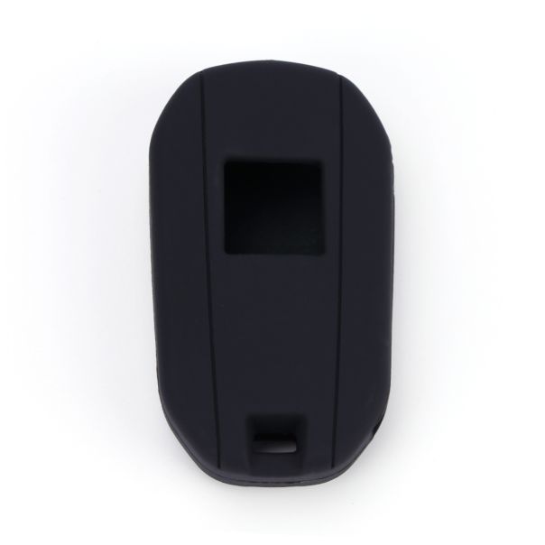 888 CAR ACCESSORIES Silikonska navlaka za ključeve crna Peugeot - APT1002.04.B