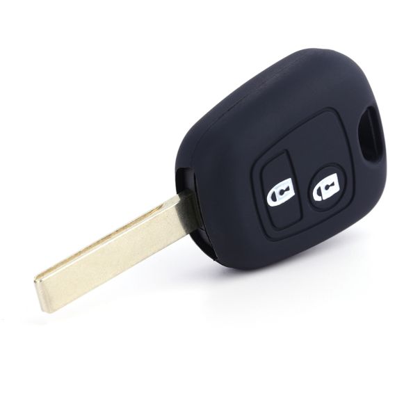 888 CAR ACCESSORIES Silikonska navlaka za ključeve crna Peugeot - APT1002.03.B