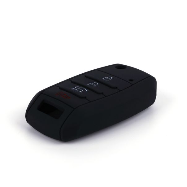 888 CAR ACCESSORIES Silikonska navlaka za ključeve crna Kia - APT1003.04.B