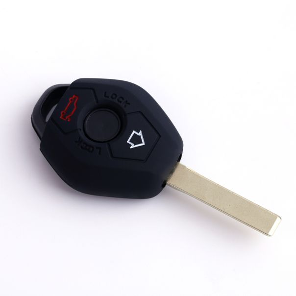 888 CAR ACCESSORIES Silikonska navlaka za ključeve crna BMW - APT1004.03.B