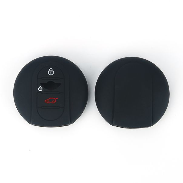 888 CAR ACCESSORIES Silikonska navlaka za ključeve crna mini - APT1004.06.B