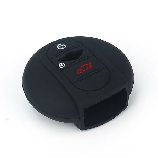 888 CAR ACCESSORIES Silikonska navlaka za ključeve crna mini - APT1004.06.B