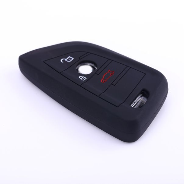 888 CAR ACCESSORIES Silikonska navlaka za ključeve crna BMW - APT1004.08.B