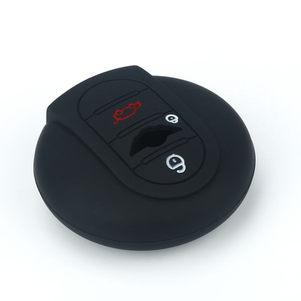 888 CAR ACCESSORIES Silikonska navlaka za ključeve crna mini - APT1004.06.B