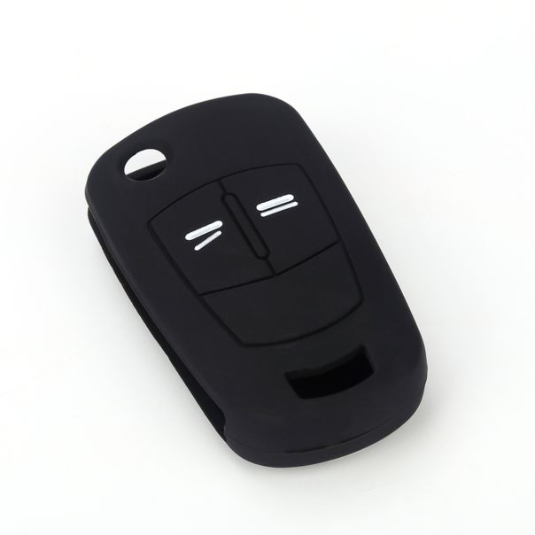 888 CAR ACCESSORIES Silikonska navlaka za ključeve crna Opel - APT1005.01.B