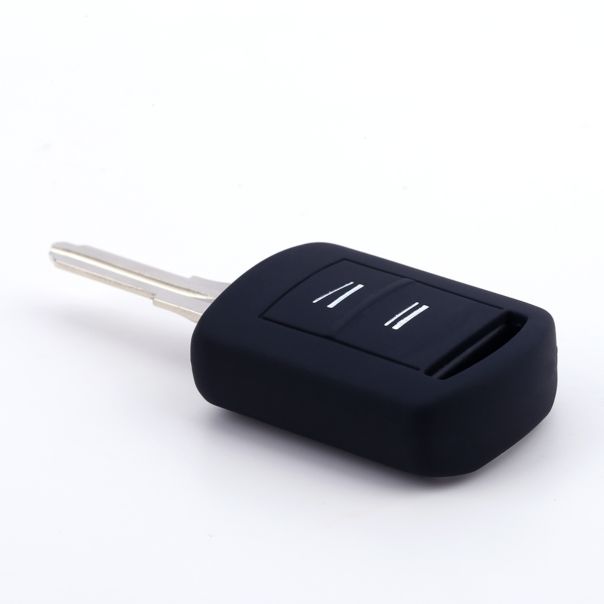 888 CAR ACCESSORIES Silikonska navlaka za ključeve crna Opel - APT1005.03.B