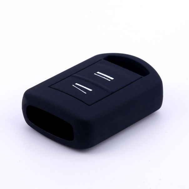 888 CAR ACCESSORIES Silikonska navlaka za ključeve crna Opel - APT1005.03.B