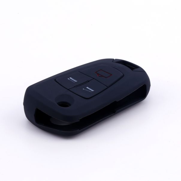 888 CAR ACCESSORIES Silikonska navlaka za ključeve crna Opel - APT1005.02.B