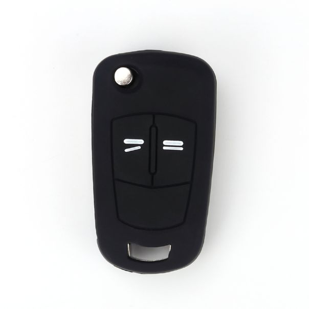 888 CAR ACCESSORIES Silikonska navlaka za ključeve crna Opel - APT1005.01.B