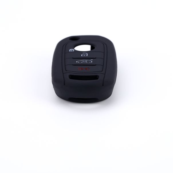 888 CAR ACCESSORIES Silikonska navlaka za ključeve crna Fiat - APT1006.06.B