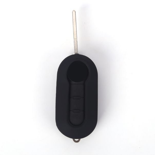 888 CAR ACCESSORIES Silikonska navlaka za ključeve crna Fiat - APT1006.03.B