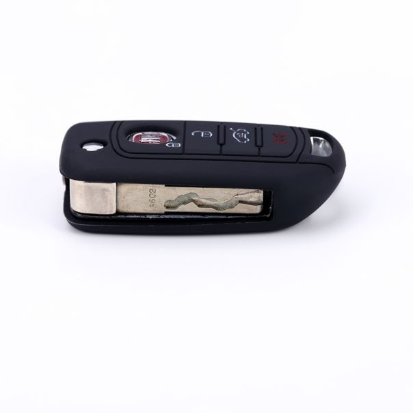 888 CAR ACCESSORIES Silikonska navlaka za ključeve crna Fiat - APT1006.06.B