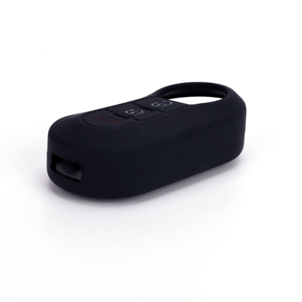 888 CAR ACCESSORIES Silikonska navlaka za ključeve crna Fiat - APT1006.02.B