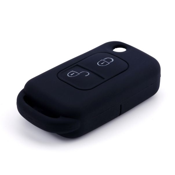 888 CAR ACCESSORIES Silikonska navlaka za ključeve crna Mercedes - APT1008.04.B