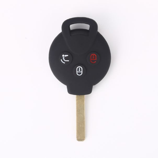 888 CAR ACCESSORIES Silikonska navlaka za ključeve crna Smart - APT1008.07.B
