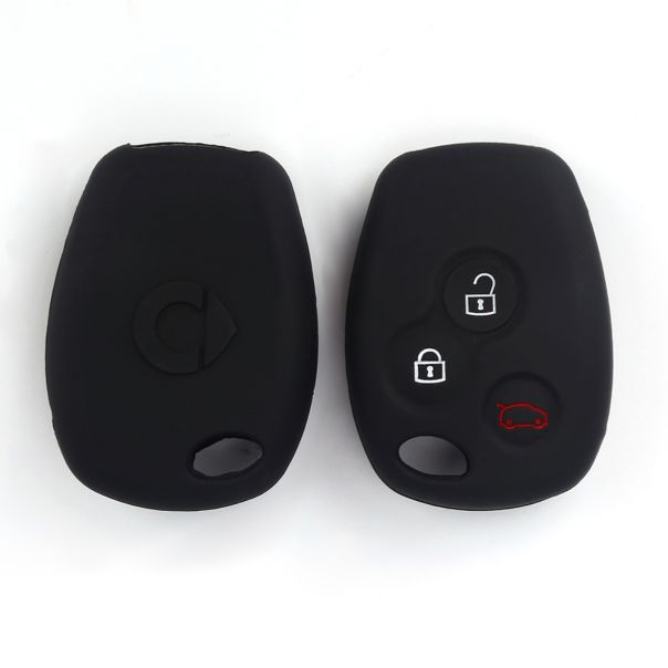 888 CAR ACCESSORIES Silikonska navlaka za ključeve crna Mercedes - APT1008.03.B